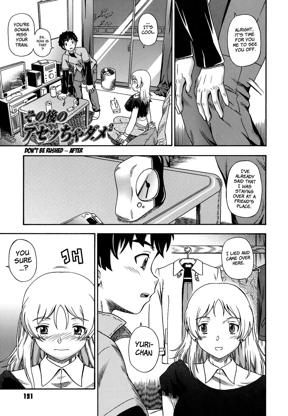 Hentai Manga Comic-Love Me Do-Chapter 9-Don't Be Rushed-After-1